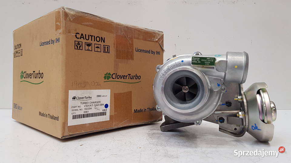 Nowa turbosprężarka IHI VIEZ VAD30013 VBD30013 Siedlce