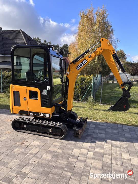 Minikoparka JCB 16c1 kujawsko-pomorskie Głogowo