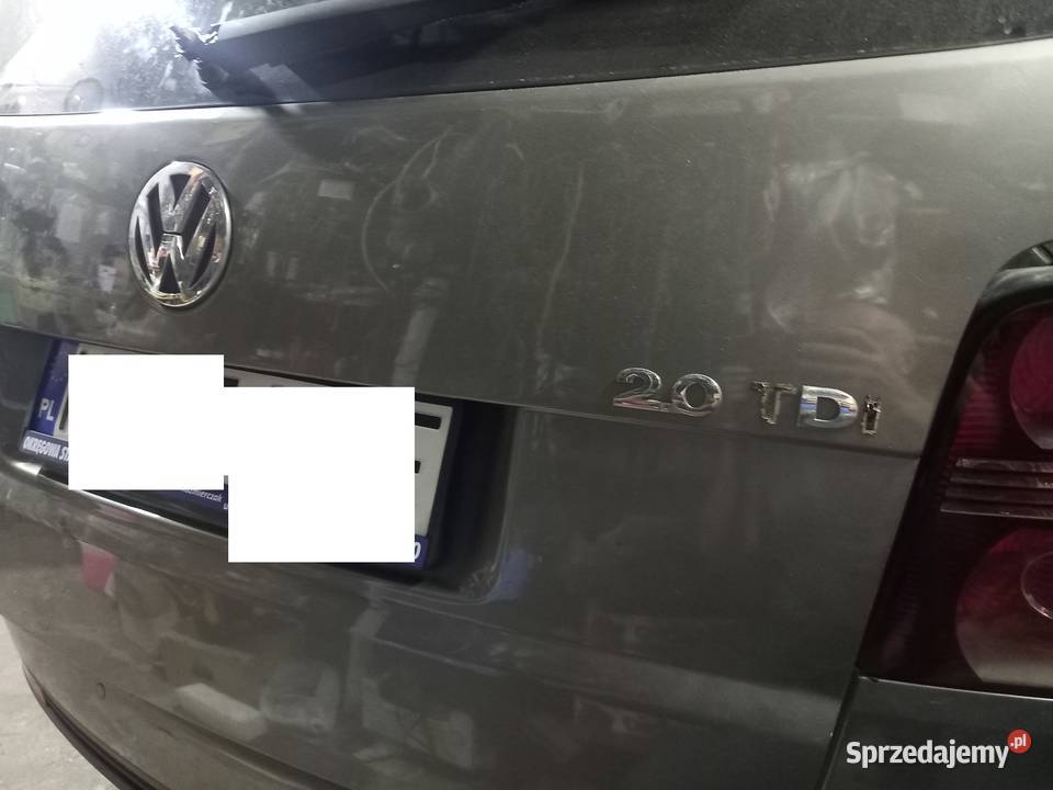 VW touran KLAPA MASKA DRZWI BŁOTNIKI KOD LD7S osobowe łódzkie Andrespol