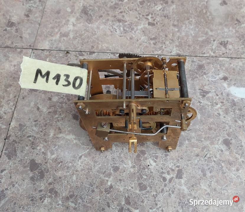 M130 Mechanizm starego zegara ściennego Kienzle pomorskie Tczew