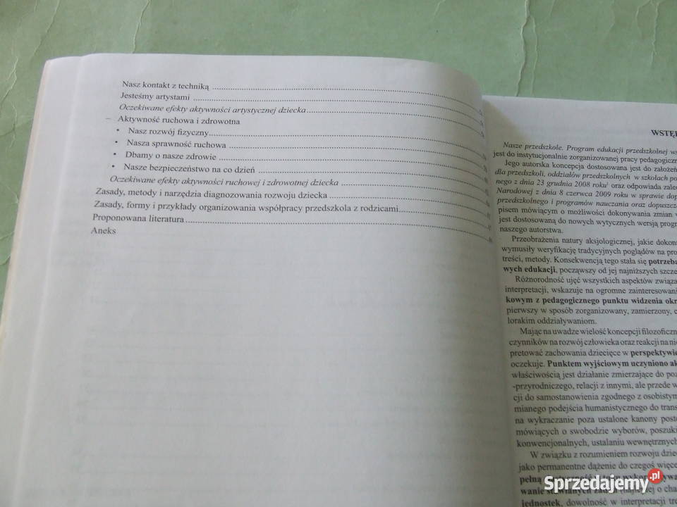 Nasze przedszkole Kwaśniewska Nauczanie Książki naukowe i popularnonaukowe Oborniki Śląskie