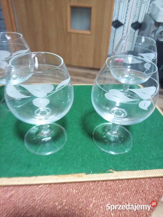 Natleniacz do wina i 4 koniakówki wielkopolskie Promnice