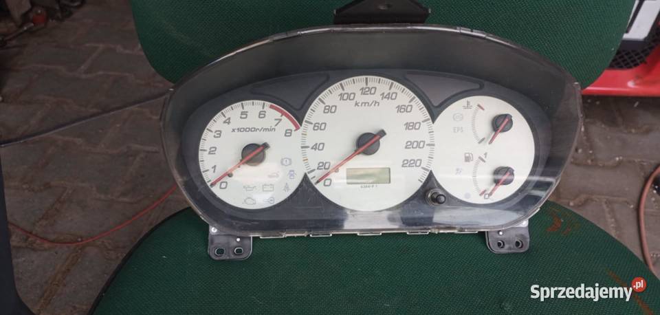licznik zegary białe honda civic VII sport 7 Wielka Wieś sprzedam