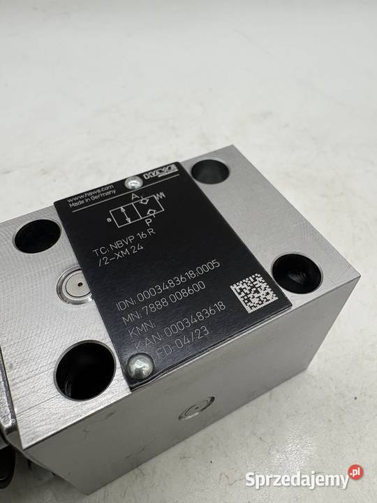Hawe NBVP 16 R Hydraulic Valve Pozostałe Warszawa sprzedam