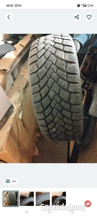Sprzedam komplet opon w rozmiarze 20555 R1Opony śląskie Bielsko-Biała