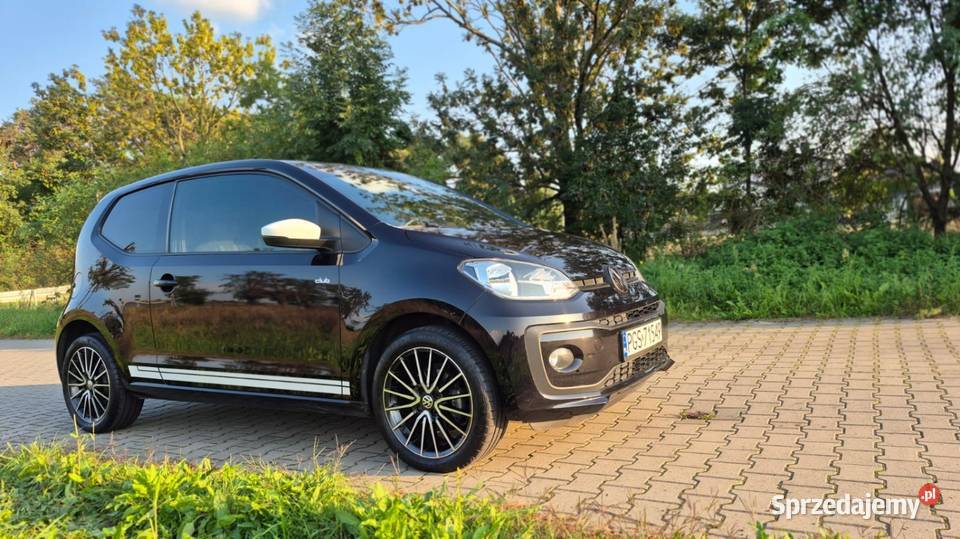 Vw up 2017 czarny wlkp wielkopolskie Podrzecze