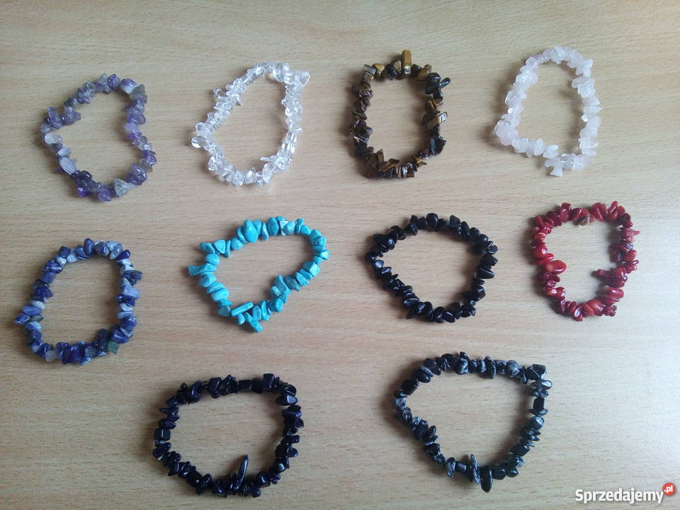 Bransoletki z kamienia Łódź