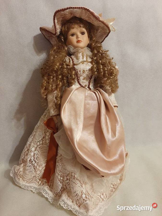 Przepiękna kolekcjonerska lalka porcelanowa na Inowrocław
