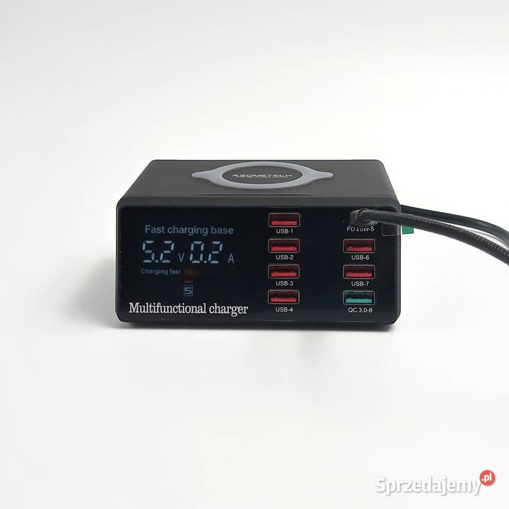 Ładowarka USB C 100W stacjia ASOMTECH Pozostałe Zawiercie
