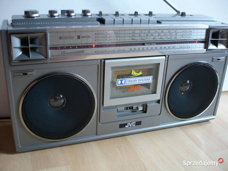 Radiomagnetofon JVC RC656LBII Radioodtwarzacze Zielona Góra