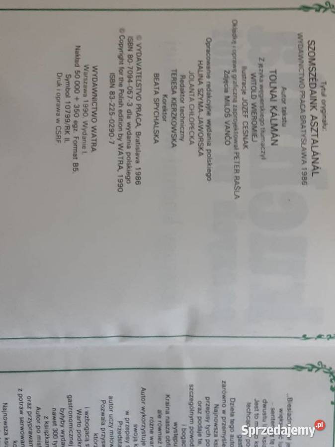 KUCHNIA NASZYCH PRZYJACIÓŁ 1990 R Szczecinek