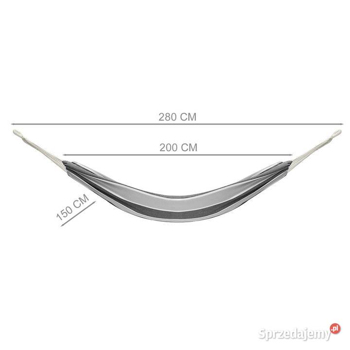 Dwuosobowy hamak ogrodowy ze stelażem bujak Poznań sprzedam