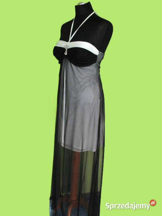 Sukienka Maxi 38 M biust 84 mazowieckie Siedlce