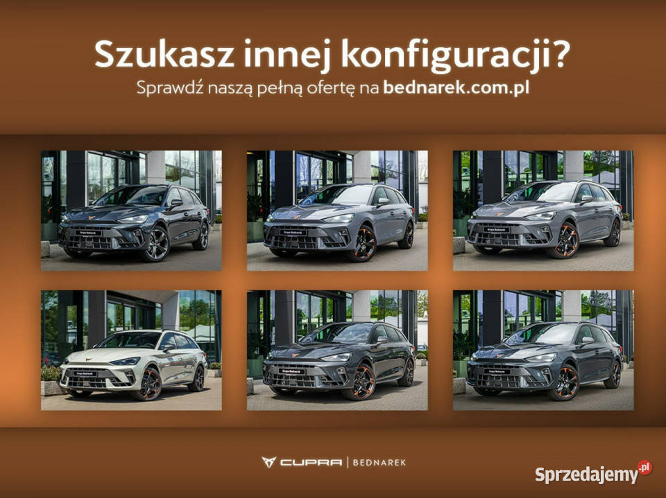 Cupra Leon Sportstourer VZ 15 eHybrid 272 DSG lakier metallic Łódź sprzedam