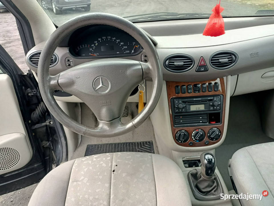 Mercedes A 140 Mercedes A140 14 02r W168 Rok produkcji 2002 Tarnów