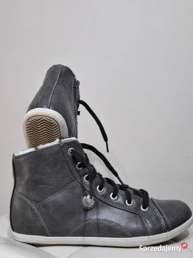 Alley 37 ocieplane botki sneakersy wiosenne Kraków