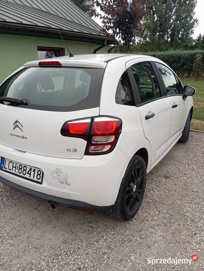 Citroen C3 nieuszkodzony lubelskie Chełm