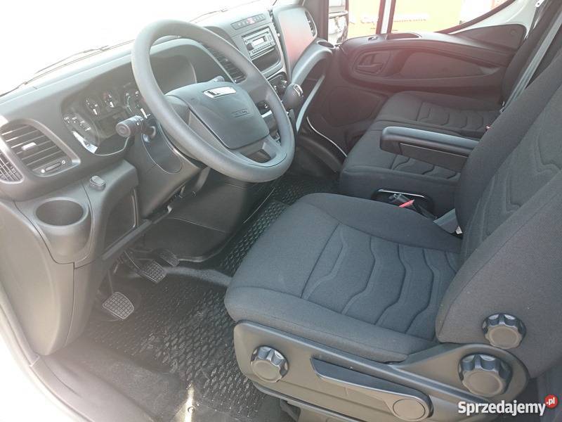 IVECO DAILY 35150 KONTENER Z WINDĄ FABRYCZNIE elektryczne lusterka Samochody dostawcze Suchy Las