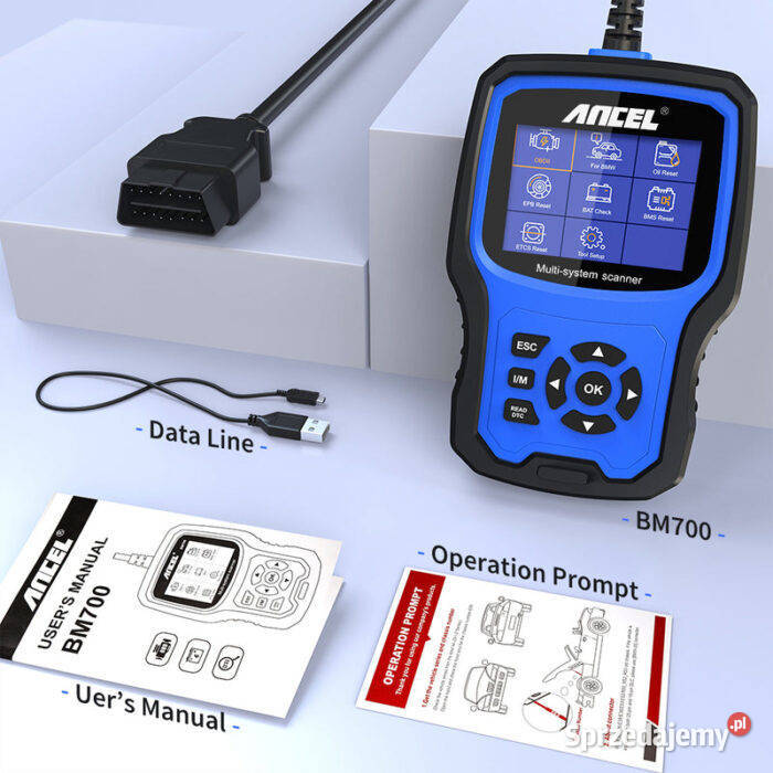 ANCEL BM700 Skaner tester diagnostyczny BMW MINI Gdańsk sprzedam