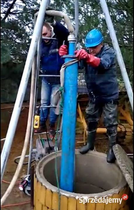 Pogłębianie studni Głębinówka w studni Pabianice sprzedam