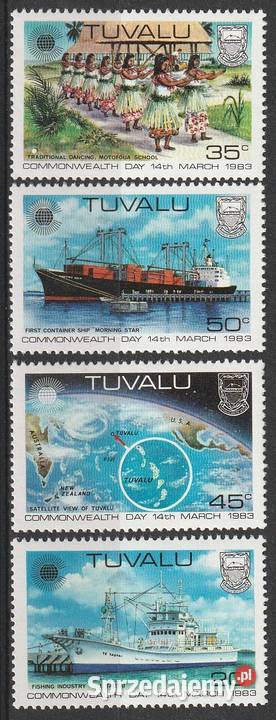 TUVALU - COMMONWEALTH DAY - 1983 - CZYSTE **