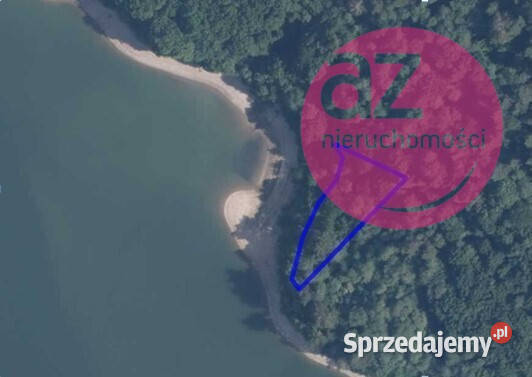 Działka z dostępem do wody Jeziorem Klimkówka małopolskie