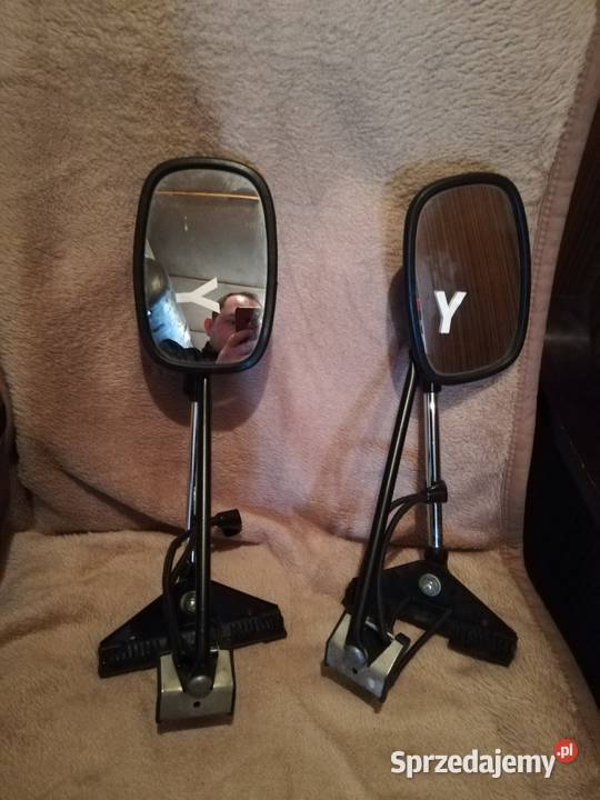 Lusterka do holowania przyczepy kempingu Fiat Łowicz