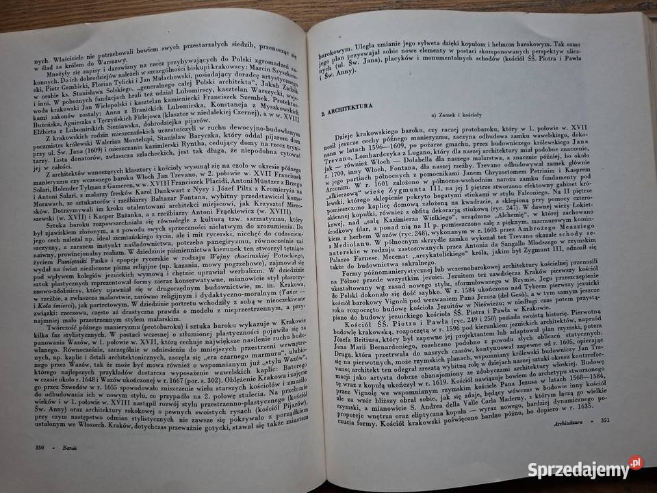 Sztuka Krakowa Tadeusz Dobrowolski Kraków sprzedam