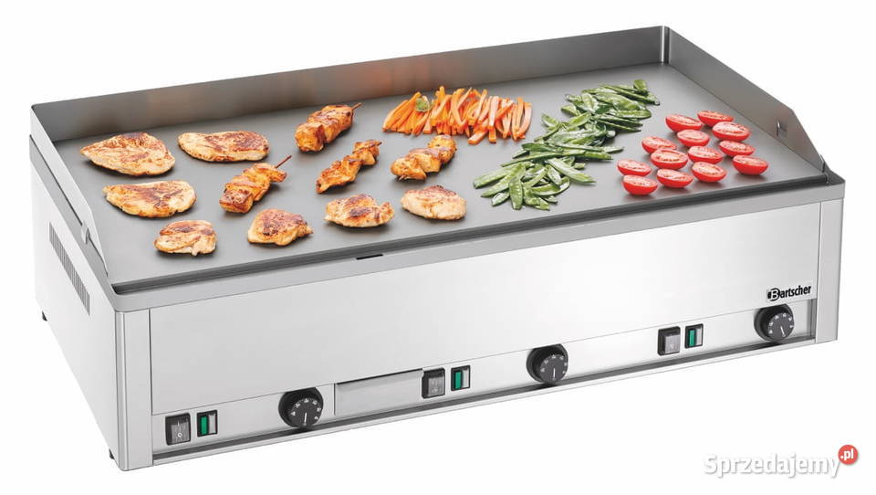 Potrójna płyta grillowa gładka Częstochowa