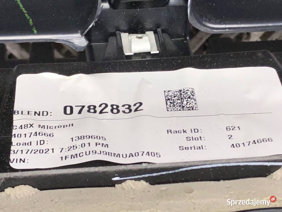 KOKPIT FORD ESCAPE IV Hatchback 1924 KONSOLA