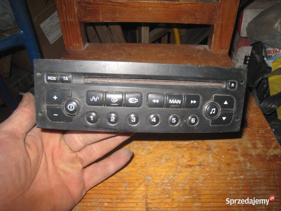 Radio oryginalne Citroen Peugeot VDO 206 307 407 małopolskie Kraków