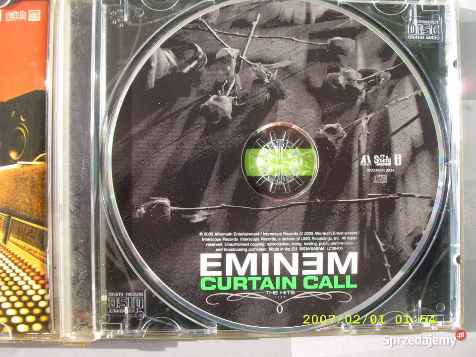 Rap CD EMINEM2 plyty CD dolnośląskie