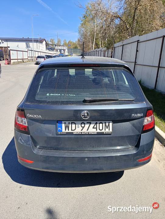 Skoda Fabia manualna Motoryzacja świętokrzyskie Piekoszów