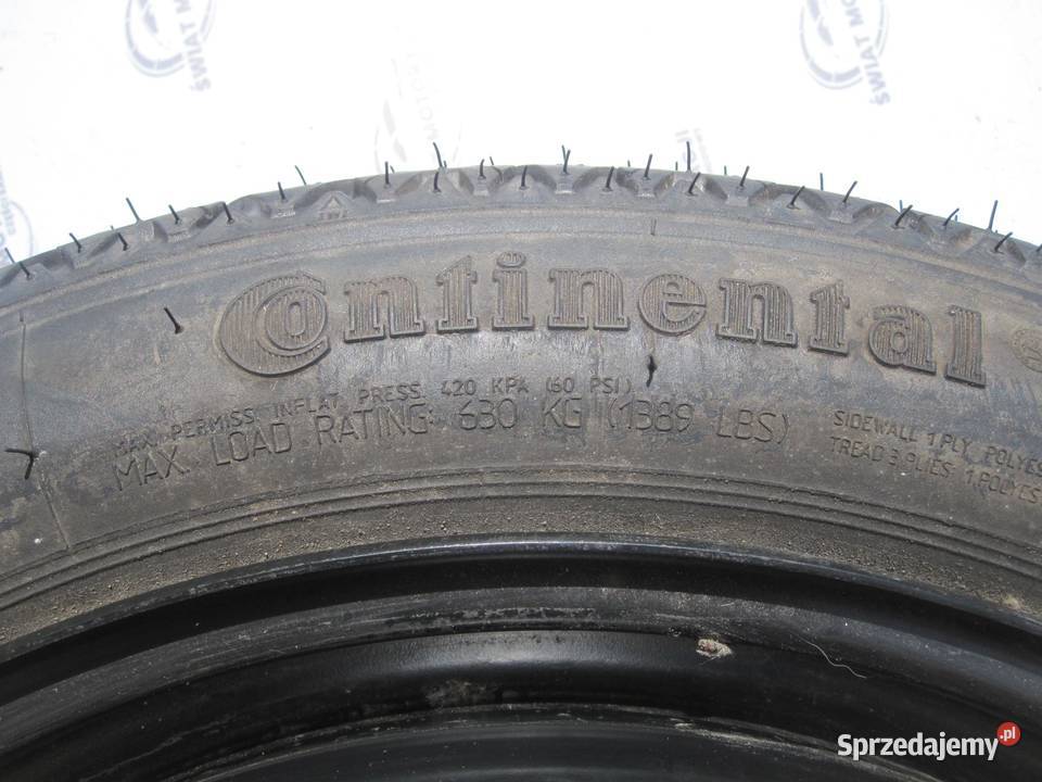 OPEL VECTRA C koło dojazdowe 1157016 92M 5x110