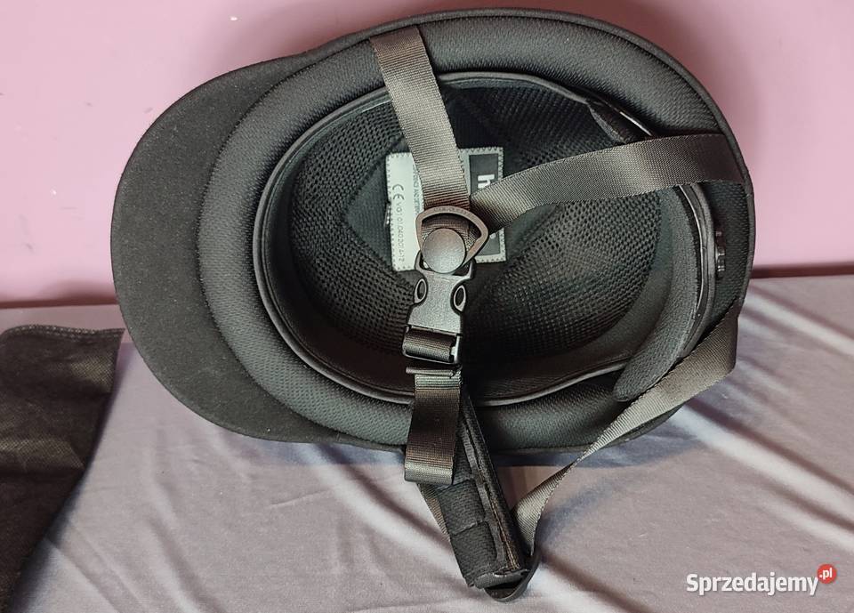 NOWY Kask jeździecki Horze Triton czarny z Jasień