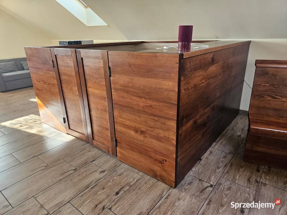 Wyspa serwisu na salę bankietową obudowa baru Pszczyna