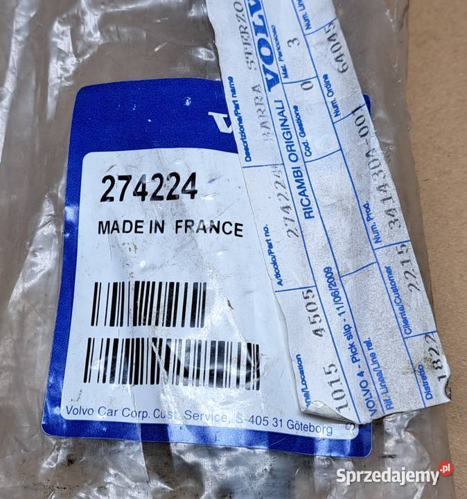 DRĄŻEK KIEROWNICZY LP VOLVO S40 V40 0104 274224