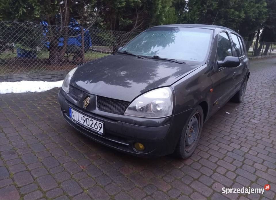 Renault Clio IFL 15Diesel 82 Klima Elektryka Zarejestrowany w Polsce Nidzica sprzedam