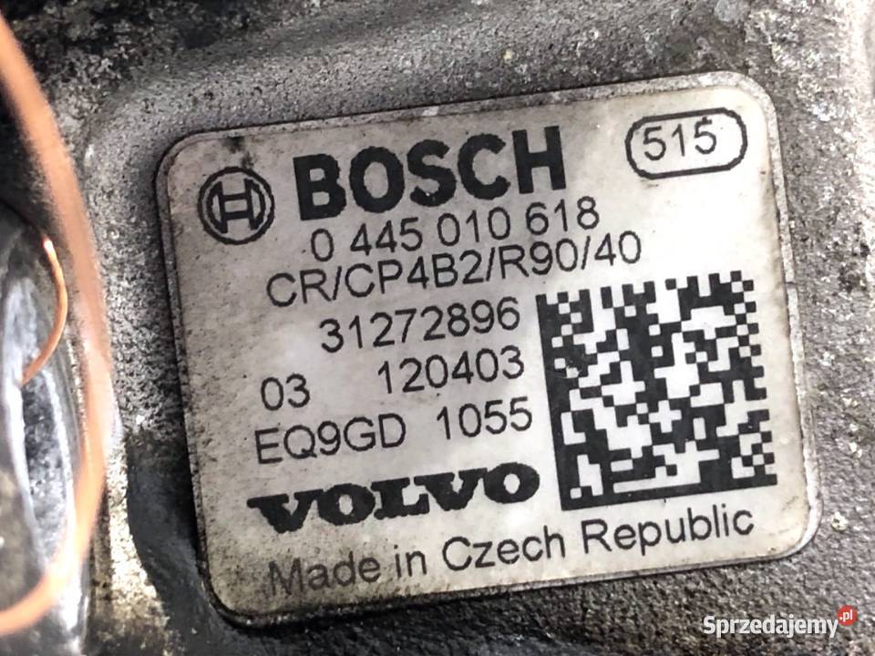 POMPA WYSOKIEGO CIŚNIENIA VOLVO S80 II 31272896