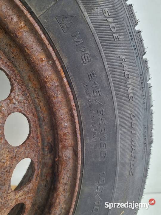VW Transporter T5 T6 KOŁO ZAPASOWE Zapas 21565 Samochodowe Janów