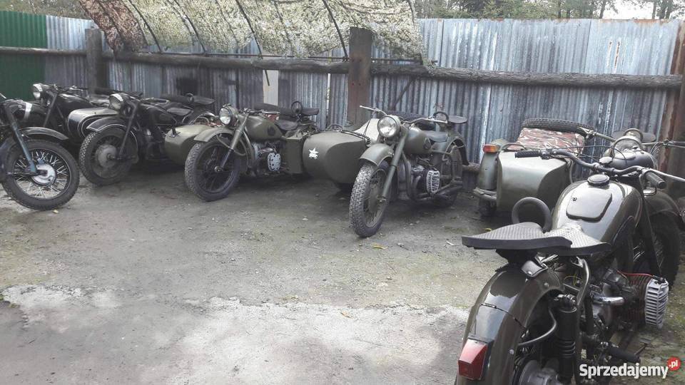 IŻ 49 Z KOSZEM nie K 750 nie dniepr Sidecar Rok produkcji 1953 Tarnobrzeg