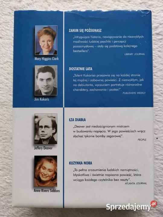 Zanim się pożegnasz Dostatnie lata Łza diabła twarda Grudziądz