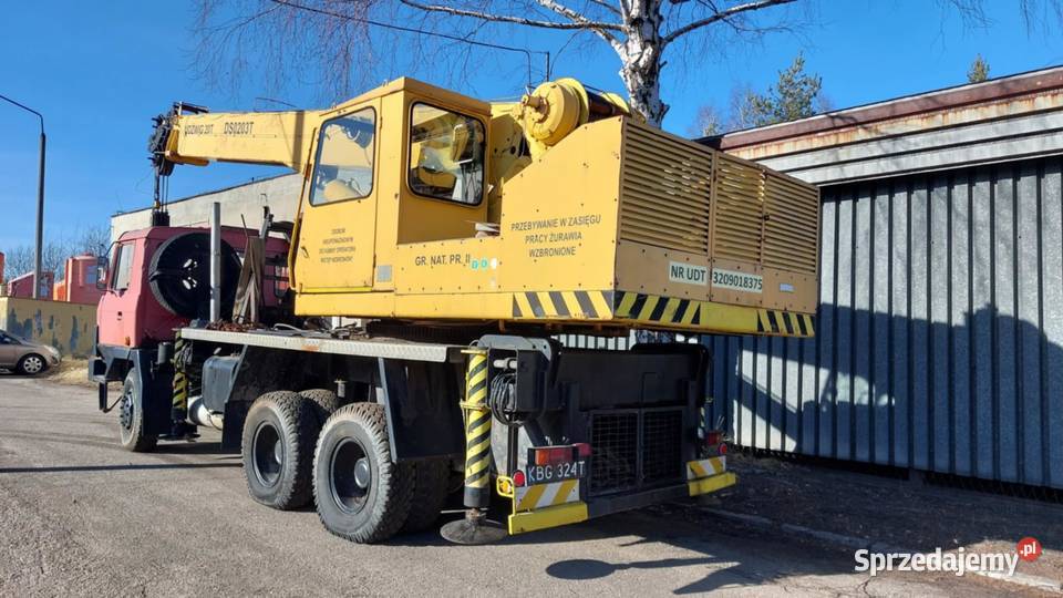 żuraw dźwig tatra 20 ton