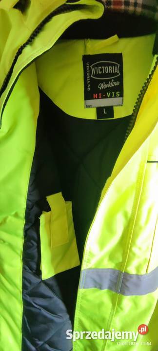 Kurtka robocza zimowa odblaskowa VICTORIA GESTO Nysa sprzedam