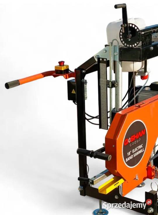Trak taśmowy GSHAN GT18 piła taśmowa kłód 22kw Tuchola