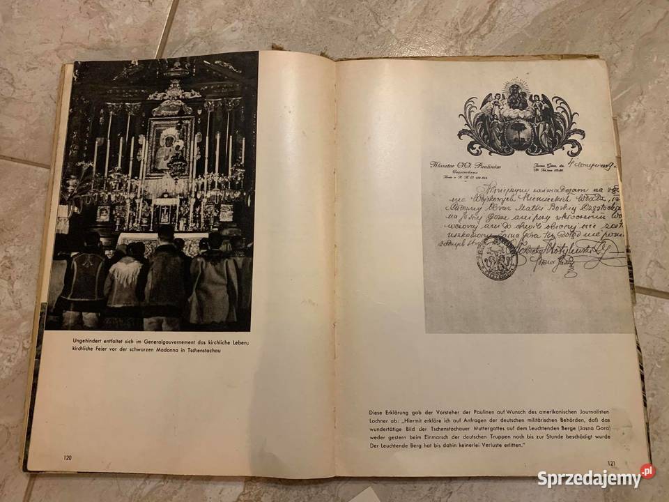 Deutsches Vorfeld im Osten książka z 1941 r Jasło