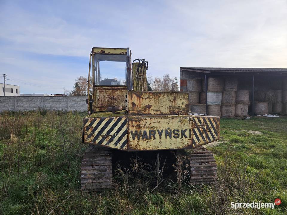 Koparka gąsienicowa Waryński K408 Janków Przygodzki