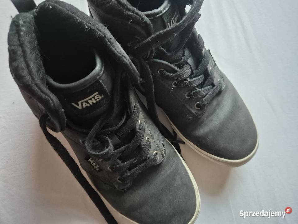 Buty VANS delikatnie ocieplane na chłodniejsze