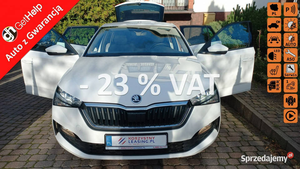 koda Scala Grz fotele Climatronic Kierwielof Samochody osobowe Gdańsk