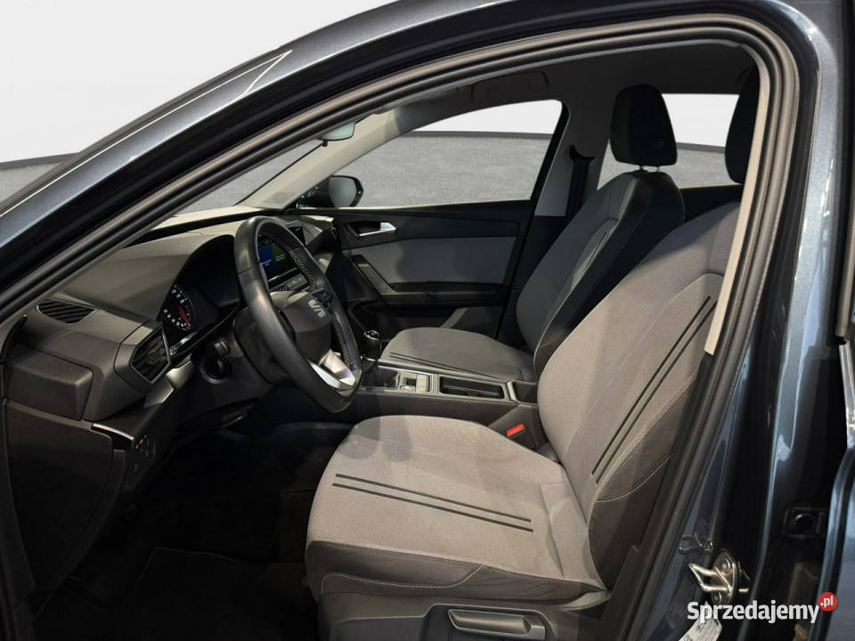 Seat Leon VAT 23 Style 10TSI 110 M6 202223 r ESP Leon małopolskie Myślenice